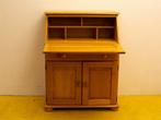 blank eiken secretaire 30016, Gebruikt, Ophalen of Verzenden