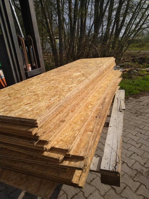24 osb3 platen watervast verlijmd, Tuin en Terras, Palen, Balken en Planken, Nieuw, Overige typen, 250 cm of meer, Ophalen