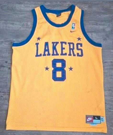 Zeldzaam Vintage Nike LA Lakers Kobe Bryant Jersey (L), Sport en Fitness, Basketbal, Zo goed als nieuw, Kleding, Ophalen of Verzenden