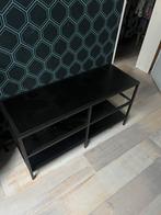 Vittsjo tv meubel zwart (ikea), Minder dan 100 cm, 25 tot 50 cm, Ophalen of Verzenden, Zo goed als nieuw