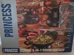 Princess classic 6 in 1 combi fantasy ,gourmet, fondue, wok,, Witgoed en Apparatuur, Gourmetstellen, Ophalen, Nieuw, 4 t/m 7 personen