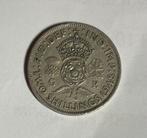 2 shilling Engeland 1948, Ophalen of Verzenden, Overige landen