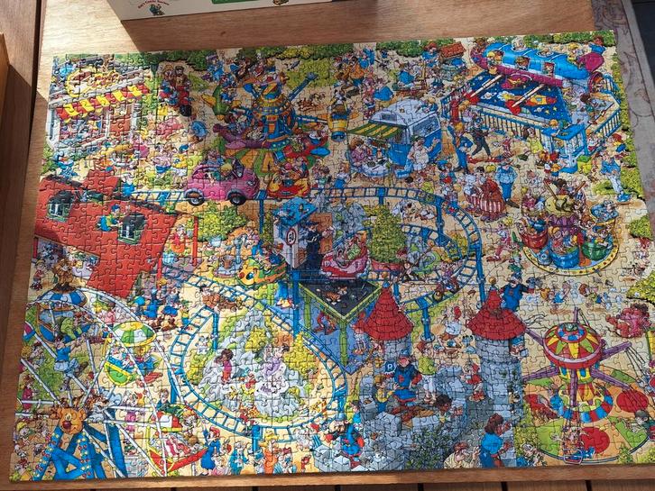 Ravensburger Puzzel - Ray's Comic Series Holiday Resort, Hobby en Vrije tijd, Denksport en Puzzels, Zo goed als nieuw, Legpuzzel