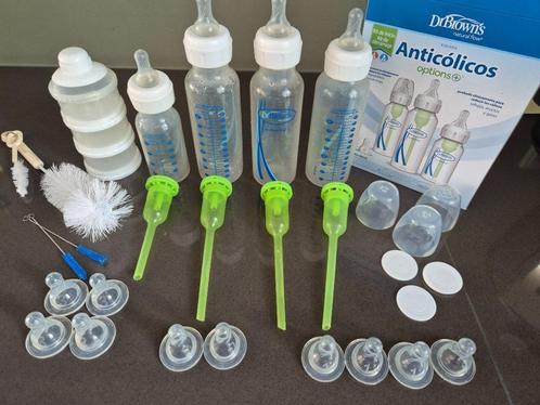 Complete Dr. Brown Flessenset (starterset met uitbreidingen), Kinderen en Baby's, Babyvoeding en Toebehoren, Gebruikt, Overige typen