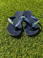 Havaianas slippers maat 33-34 - blauw, Gebruikt, Jongen of Meisje, Overige typen, Ophalen of Verzenden
