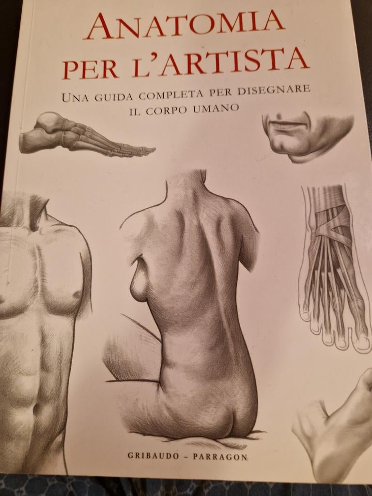 Anatomia per l'artista, Ophalen of Verzenden, Zo goed als nieuw, Parragon, Schilder- en Tekenkunst