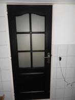 stompe binnendeur met matglas 83x201,5, Ophalen, Gebruikt, 80 tot 100 cm, Binnendeur