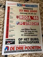 Officiële poster affiche fc Utrecht (46), Verzamelen, Sportartikelen en Voetbal, F.C. Utrecht, Ophalen of Verzenden, Zo goed als nieuw