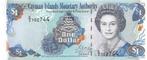 Cayman Islands 1 Dollar 2001 Unc pn 26a, Ophalen of Verzenden, Noord-Amerika, Los biljet