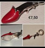 Bedel zilver hak schoen rood * meer bedels te koop *, Sieraden, Tassen en Uiterlijk, Bedels, Overige merken, Ophalen of Verzenden