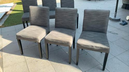 6 grijsgemeleerde stoelen OLAV, Antiek en Kunst, Antiek | Meubels | Stoelen en Banken, Ophalen