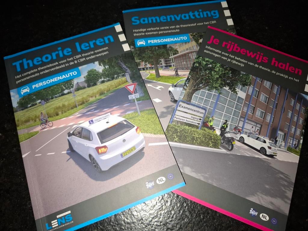 Theorieboeken Auto - Zo goed als nieuw!, Boeken, Studieboeken en Cursussen, Zo goed als nieuw, Niet van toepassing, Ophalen of Verzenden