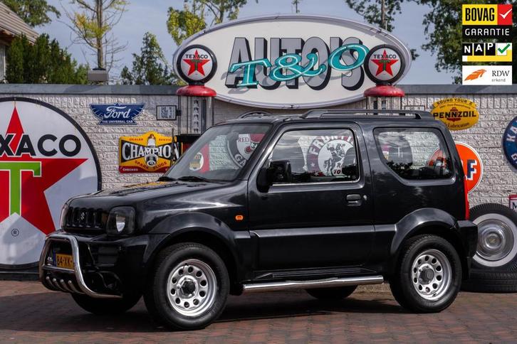 Suzuki Jimny 1.3 JLX 106.400 km +NAP NL-auto Youngtimer, Auto's, Suzuki, Bedrijf, Te koop, Jimny, 4x4, ABS, Airbags, Centrale vergrendeling
