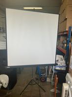 Projectie scherm Projecta op statief scherm max 155x155cm, Audio, Tv en Foto, Projectieschermen, Ophalen, Info@wilni.nl, Markettenweg 4-