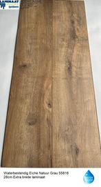 Waterbestendig Laminaat Eiche Natuur 55816 28cm brede, Waterbestendig laminaat bruin Extra bred 28cm, Bruin, 75 m² of meer, Nieuw