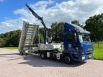 VELDHUIZEN ML 90 oplegger 18 ton met Amco Veba kraan met kip, Euro 5, Blauw, Bedrijf, Diesel