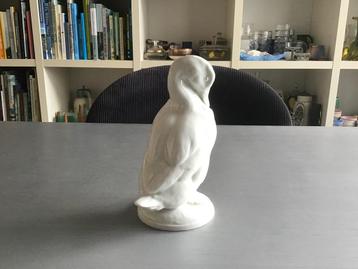 Meissen weiss beeldje porselein Eend Erich Oehme 1949 beschikbaar voor biedingen