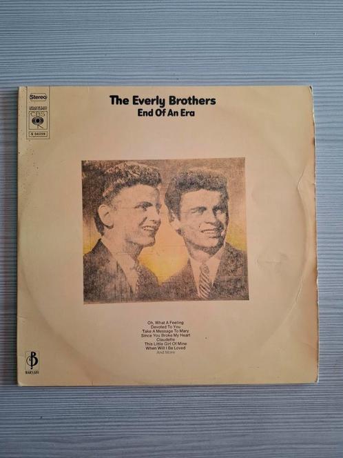 The Everly Brothers - End Of An Era 2LP, Cd's en Dvd's, Vinyl | Pop, Gebruikt, 1960 tot 1980, 12 inch, Ophalen of Verzenden