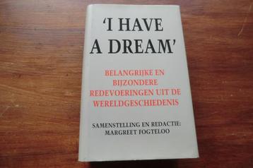 boek - I have a dream - Margreet Fogteloo / Thomas Jefferson beschikbaar voor biedingen