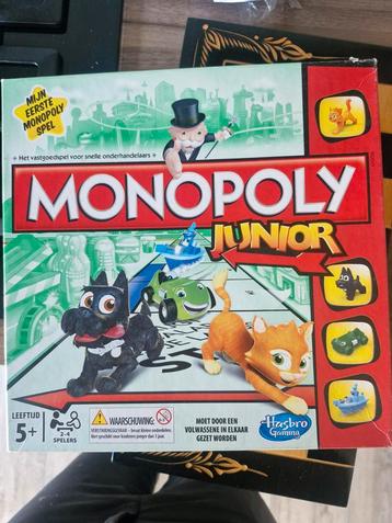 Monopoly Junior - Leuk en Leerzaam! beschikbaar voor biedingen