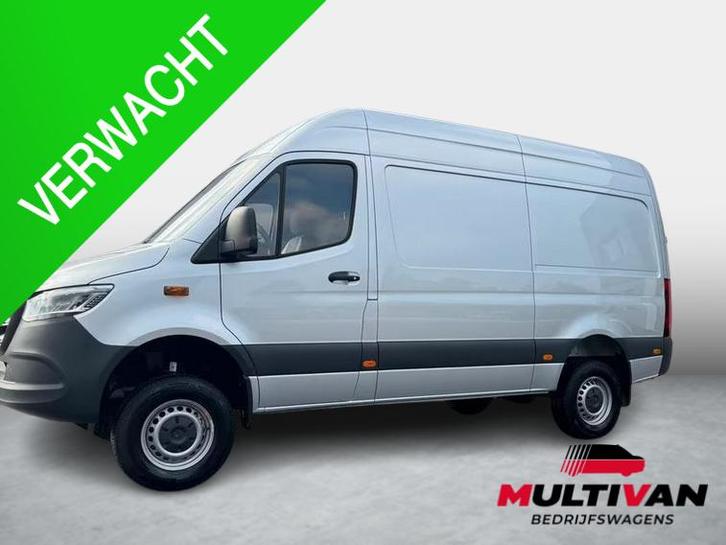 Mercedes-Benz Sprinter 319 CDI L2H2 BPM VRIJ | 4x4 | Chauffe, Auto's, Bestelauto's, Bedrijf, Te koop, 4x4, Centrale vergrendeling