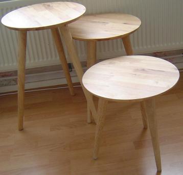 bijzettafels hout beschikbaar voor biedingen