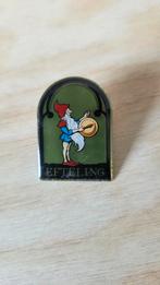 Pin smidje, kabouter met gong, Verzamelen, Efteling, Ophalen of Verzenden, Zo goed als nieuw, Button of Speldje