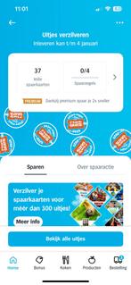 AH Uitjes zegels 37 kaarten!, Drie personen of meer, Kortingsbon