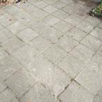 Gratis afhalen ongeveer 15m2 tegels, Tuin en Terras, Tegels en Klinkers, Ophalen, Gebruikt, 10 m² of meer, Beton