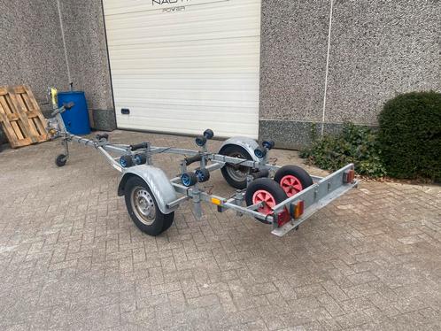 KALF Boottrailer ongeremd, Watersport en Boten, Boottrailers, Zo goed als nieuw, Minder dan 1500 kg, Minder dan 6 meter, Ophalen