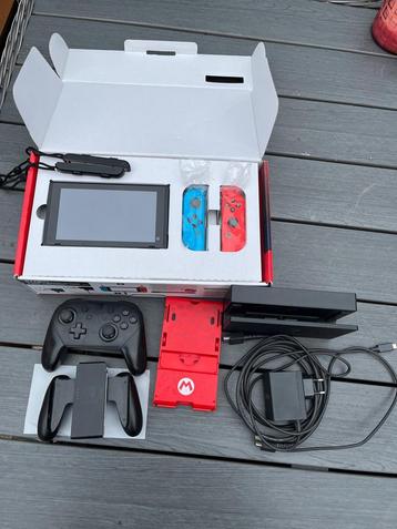 Nintendo Switch V2 2019. Game console. Spelcomputer beschikbaar voor biedingen