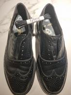 Greve schoenen zwart maat 7,5, Kleding | Heren, Schoenen, Ophalen of Verzenden, Zo goed als nieuw, Zwart