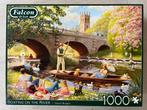 Falcon boating on the river, Ophalen of Verzenden, 500 t/m 1500 stukjes, Zo goed als nieuw, Legpuzzel