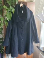 Luxe, donkerblauwe, wollen jas Mart Visser, Maat 38/40 (M), Ophalen of Verzenden, Zo goed als nieuw, Mart Visser