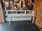 tafel+ hangschuifkast ikea, Ophalen, Gebruikt