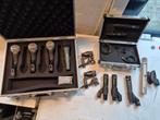 Microfoon Set - Zang, Spraak & Instrument incl Flightcase, Ophalen of Verzenden, Gebruikt, Zangmicrofoon