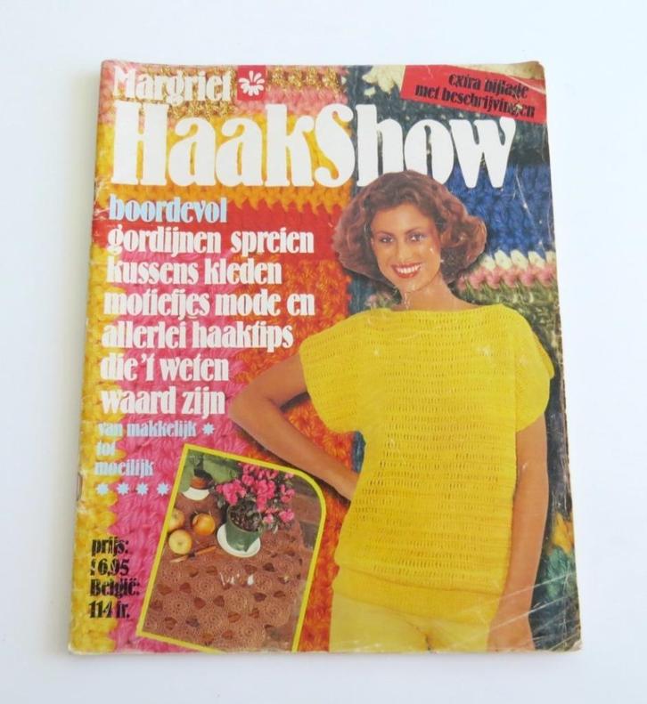 Haakmagazine M4710: Margriet Haakshow (1977), Hobby en Vrije tijd, Breien en Haken, Gebruikt, Breien of Haken, Patroon of Boek
