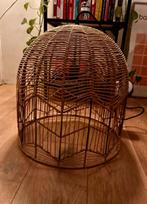 Rattan Pendant Lamp Shade – Kwantum – Boho Natural, Huis en Inrichting, Lampen | Hanglampen, Boho, Ophalen of Verzenden, Zo goed als nieuw