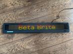 Betabrite 3 kleurig led display (domotica, esp32, raspberry), Ophalen of Verzenden, Gebruikt