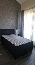 Eenpersoonsbed 120 cm - Zwart, Huis en Inrichting, Gebruikt, Eenpersoons, Zwart, Ophalen of Verzenden