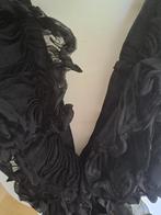 Antieke sjaal zwart ^, Ophalen of Verzenden, Dames