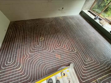 Vloerverwarming, egaliseren, renovatie beschikbaar voor biedingen