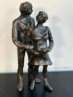 Bronzen beeld Echtpaar in blijde verwachting, Ophalen of Verzenden