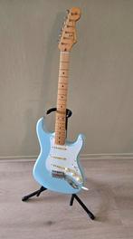 Fender Stratocaster Vintera 50s Sonic Blue - ZGAN, Ophalen, Zo goed als nieuw, Solid body, Fender