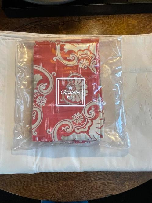 Prachtig luxe zwaar tafelkleed vsn Christofle, Huis en Inrichting, Tafelkleden, Zo goed als nieuw, Rechthoek, Ophalen of Verzenden