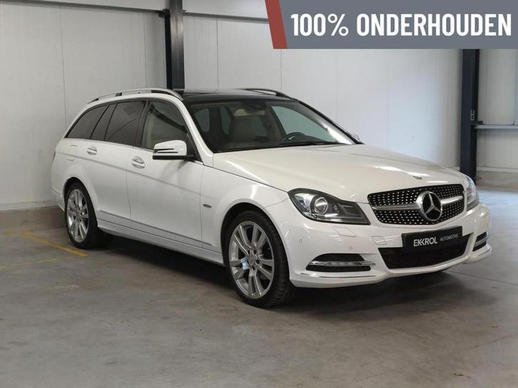 Mercedes C-klasse Estate 180 Elegance Automaat (Pano/Clima), Auto's, Mercedes-Benz, Bedrijf, Te koop, C-Klasse, ABS, Airbags, Airconditioning
