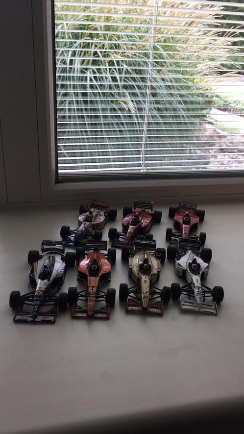 7 f1 auto’s  minichamps en onyx, Hobby en Vrije tijd, Modelauto's | 1:43, Zo goed als nieuw, Auto, MiniChamps, Ophalen of Verzenden