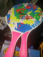 Beach ball rackets, Sport en Fitness, Tafeltennis, Ophalen of Verzenden, Zo goed als nieuw, Net, Batje(s) of Balletje(s)