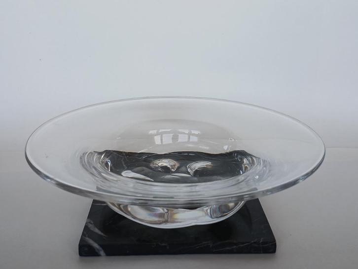 Schaal Orrefors Kristal Vintage, Antiek en Kunst, Antiek | Glas en Kristal, Ophalen of Verzenden
