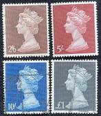 1969 Queen Elizabeth II Mi 507-510 of SG 787-790 Gestempeld, Ophalen of Verzenden, Gestempeld